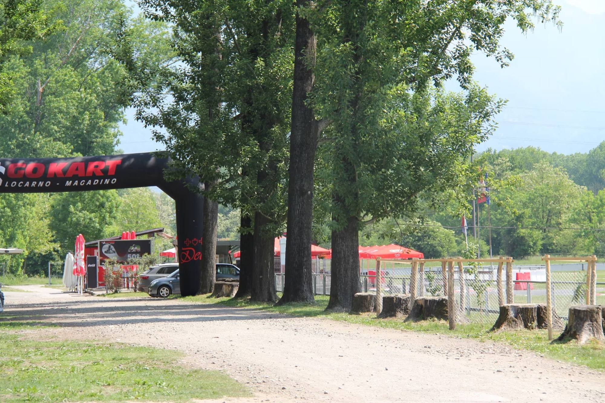 Kart-Strecke in der Region